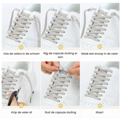 Never Tie Again – Elastic Laces